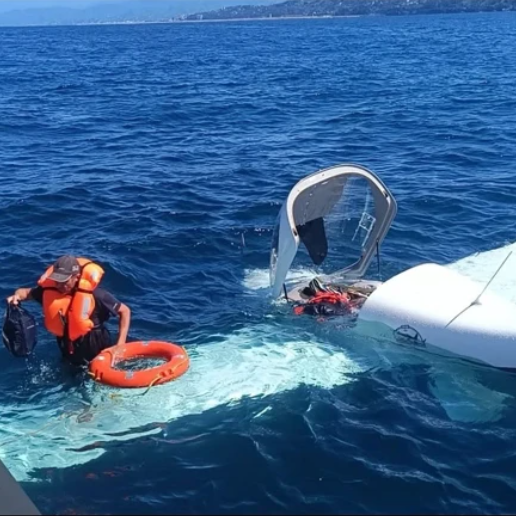 Αναγκαστική προσθαλάσσωση για αεροσκάφος με πιλότο Ευρωπαίο αξιωματούχο: Είχε απογειωθεί από Γεωργία