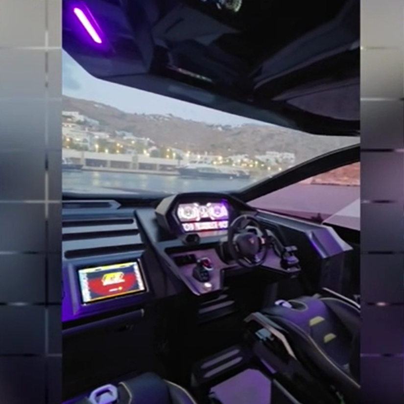 Γιωτ Lamborghini αξίας 6 εκατ. ευρώ στη Μύκονο - Οι 4.000 ίπποι και η ταχύτητα των 116 χλμ./ώρα