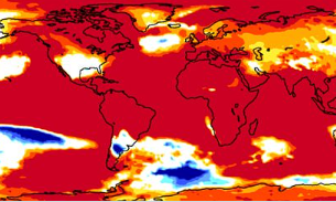 Καιρός: «Super El Niño» σε ιστορικά επίπεδα - Η Γη «κοκκινίζει» και η κορύφωση έρχεται τον Δεκέμβριο