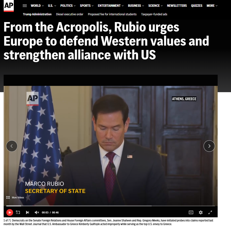 Ρούμπιο - Associated Press