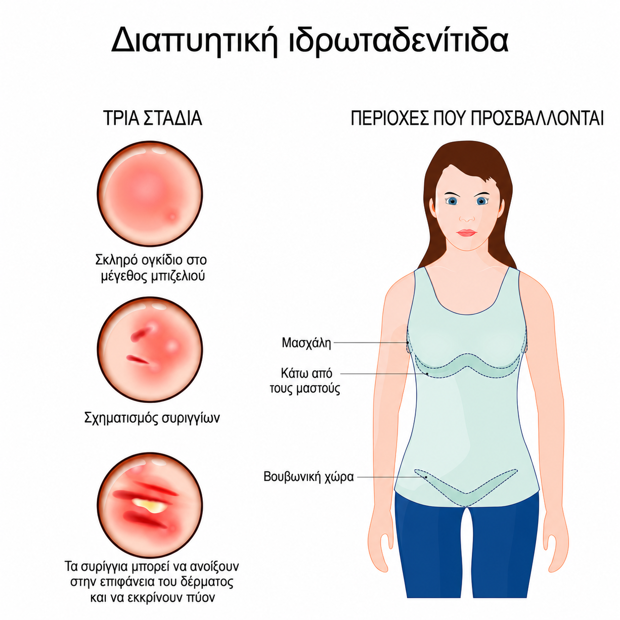 διαπυητική ιδρωταδενίτιδα