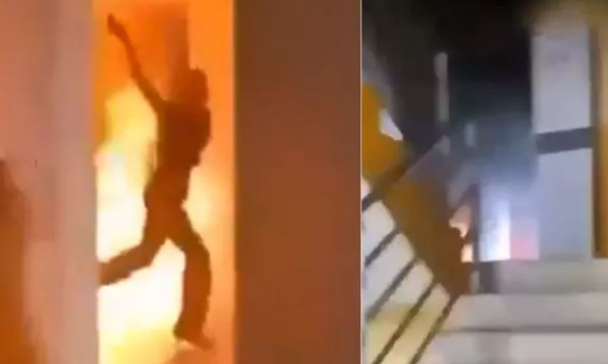 «Τρέξε, τρέξε!»: Έφηβοι βιντεοσκόπησαν τους εαυτούς τους να βάζουν φωτιά σε λύκειο
