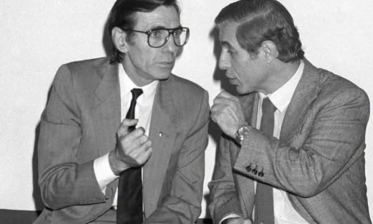 Ο Ανδρουλάκης αποχαιρέτησε τον Γιώργο Βαρδινογιάννη με φωτογραφία μαζί με τον Παύλο Γιαννακόπουλο