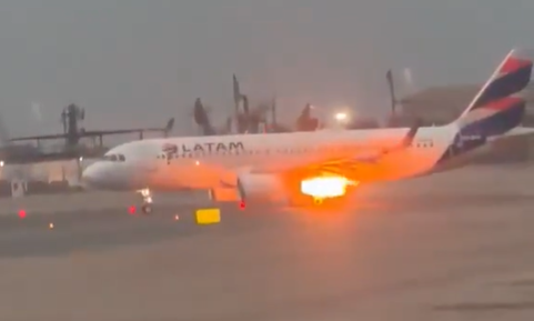 Περού: Φωτιά σε κινητήρα Airbus A320 πριν την απογείωση - Βίντεο