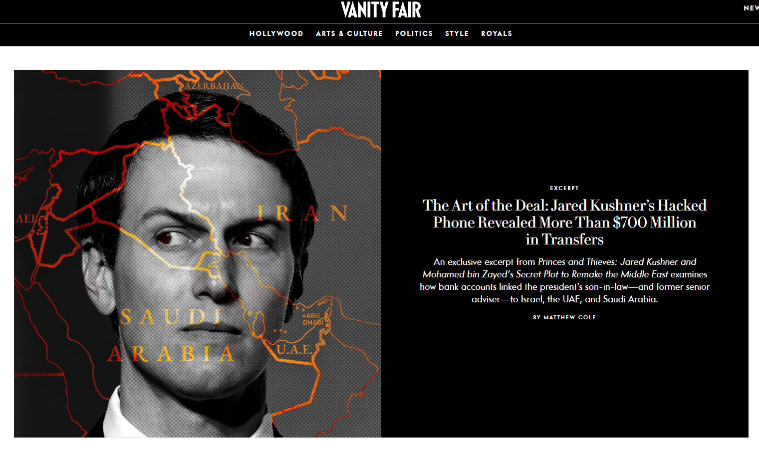 Vanity Fair - Jared Kushner