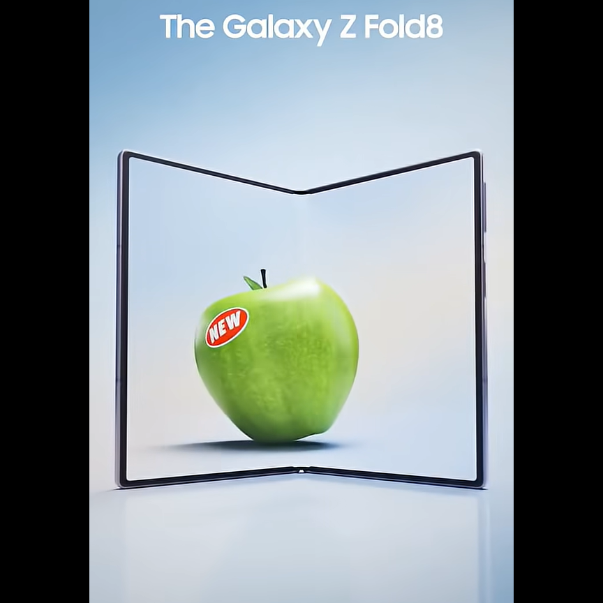 «Χρόνια μπροστά στα αναδιπλούμενα»: Η Samsung τρολάρει το iPhone Duo της Apple με νέα διαφήμιση